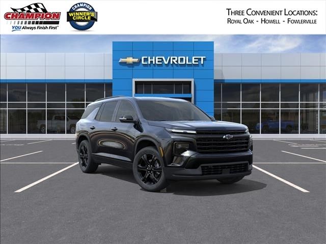 Mosaic Black Metallic 2027 Chevrolet Traverse SUV / Crossover Four-Wheel Drive 8-Speed Automatic