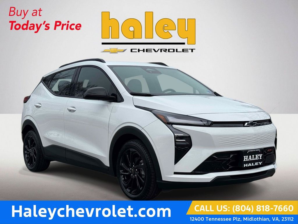 Summit White 2027 Chevrolet Bolt SUV / Crossover Front-Wheel Drive 1-Speed Automatic