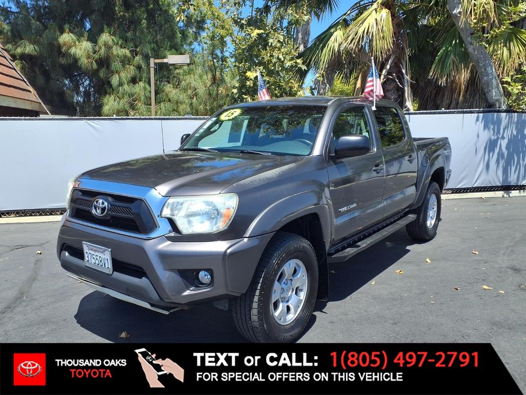 Magnetic Gray Metallic 2015 Toyota Tacoma Pickup Truck 4X2 5-Speed Automatic