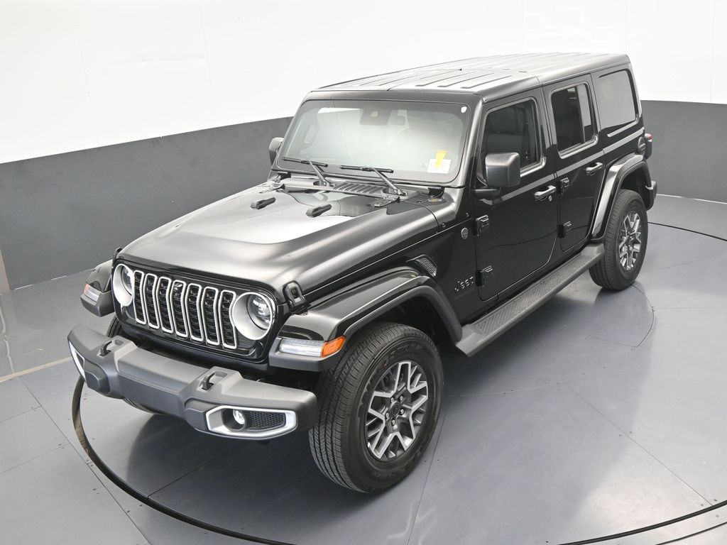 New 2025 Black Clearcoat Jeep Sahara image 46