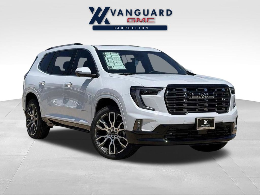 Glacier White Tricoat 2026 GMC Acadia SUV / Crossover Four-Wheel Drive 8-Speed Automatic
