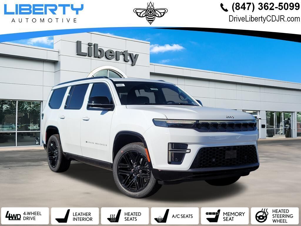 Bright White Clearcoat 2026 Jeep Grand Wagoneer Limited Reserve 4WD SUV / Crossover Four-Wheel Drive 8-Speed Automatic
