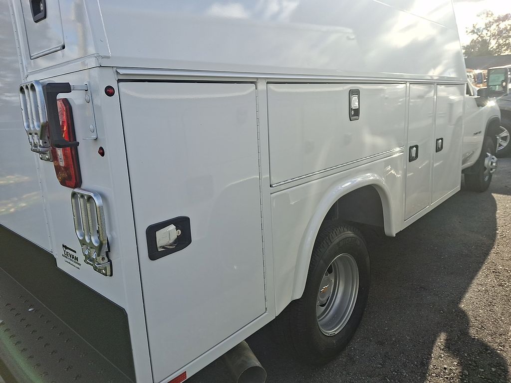 2025 Chevrolet Silverado 3500HD Work Truck White at Klick Lewis Buick Chevrolet