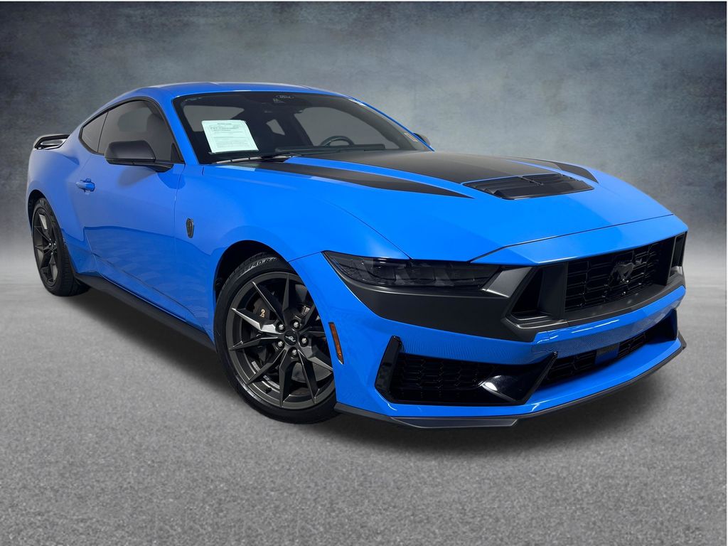 Grabber Blue Metallic 2024 Ford Mustang Dark Horse Fastback RWD Coupe Rear-Wheel Drive Automatic