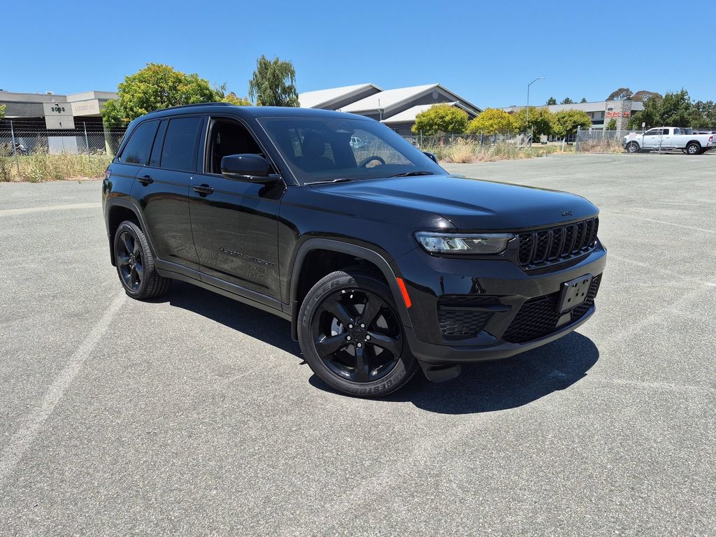 Diamond Black 2024 Jeep Grand Cherokee SUV / Crossover Four-Wheel Drive 8-Speed Automatic