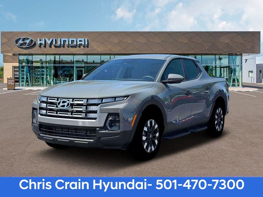 Hampton Gray 2026 Hyundai Santa Cruz SE Crew Cab FWD Pickup Truck Front-Wheel Drive 8-Speed Automatic