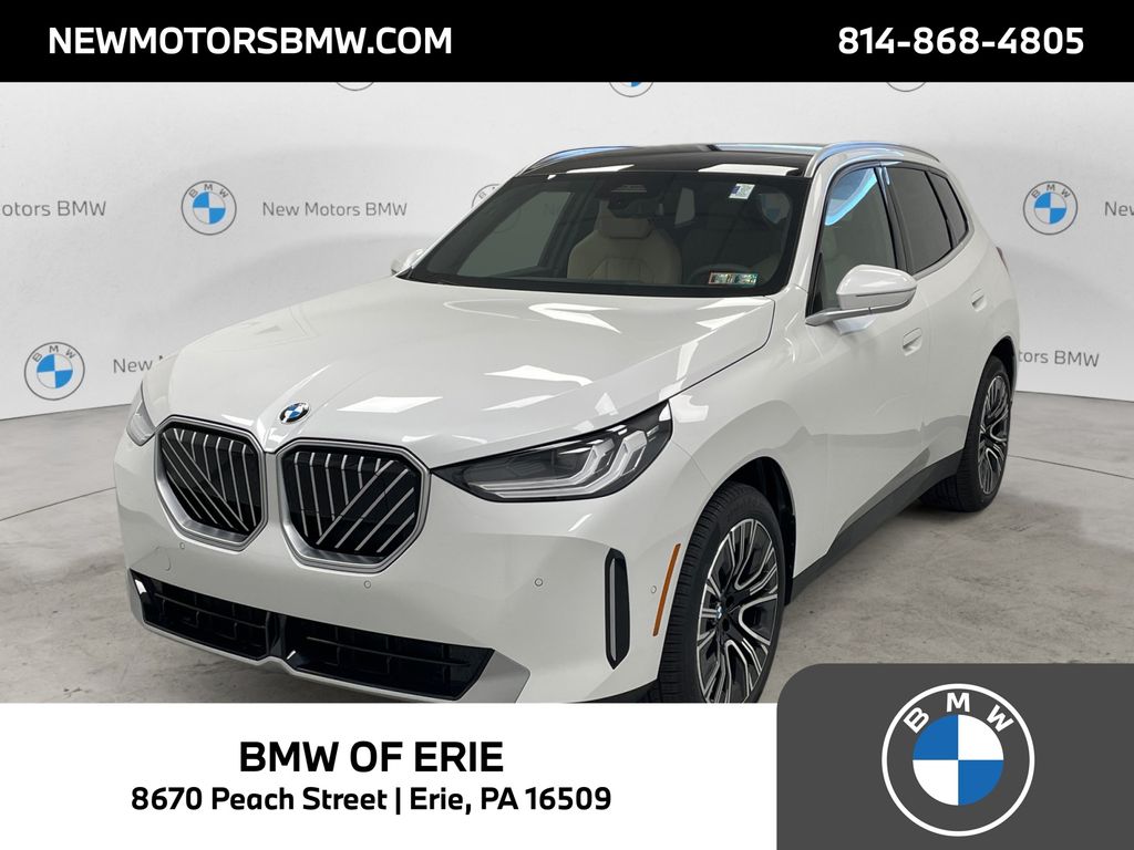 Mineral White Metallic 2026 BMW X3 SUV / Crossover All-Wheel Drive 8-Speed Automatic