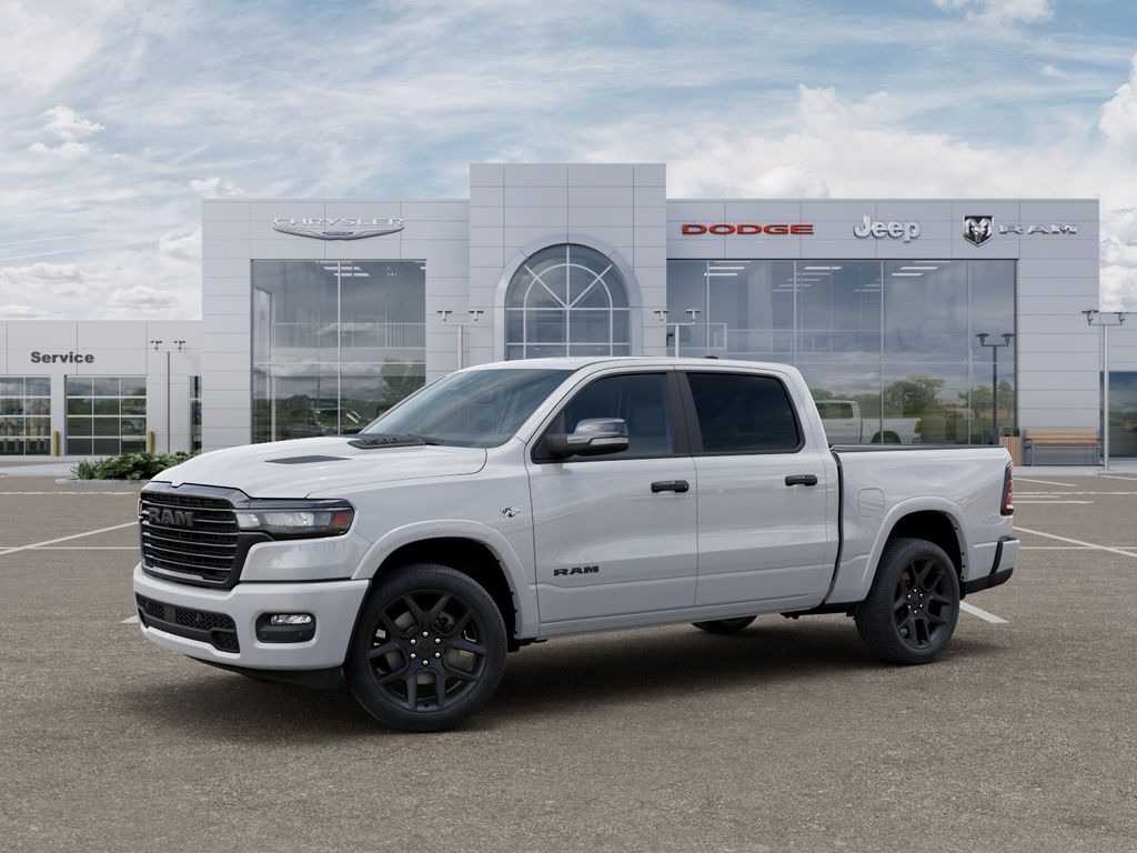 New 2026 Bright White Clearcoat Ram Laramie image 2