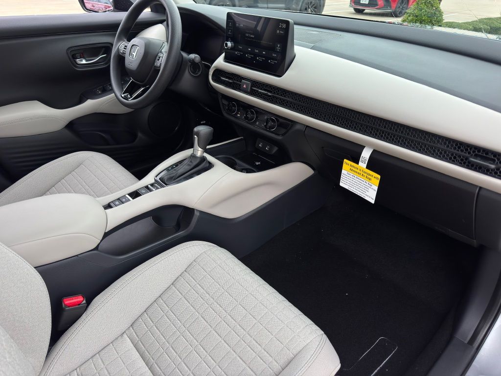 2027 Honda HR-V LX Silver at Classic Honda Galveston