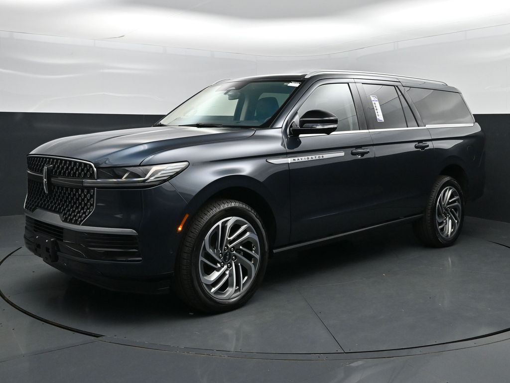 Blue Metallic 2025 Lincoln Navigator SUV / Crossover Four-Wheel Drive Automatic