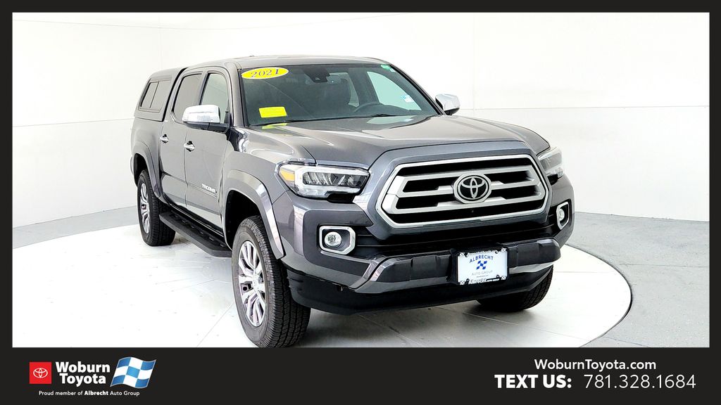 Magnetic Gray Metallic 2021 Toyota Tacoma Pickup Truck Four-Wheel Drive 6-Speed Automatic