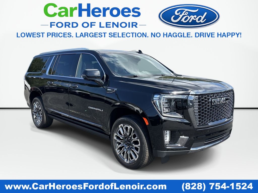 Onyx Black 2023 GMC Yukon XL SUV / Crossover Four-Wheel Drive