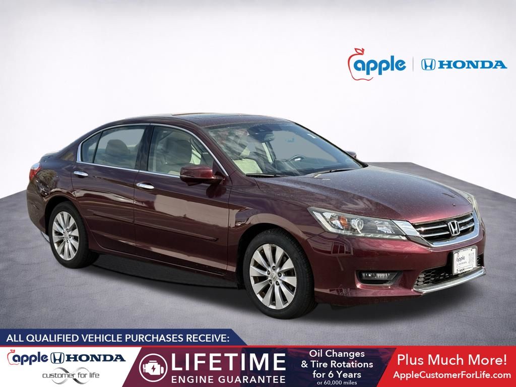 Basque Red Pearl II 2014 Honda Accord EX-L V6 Sedan Front-Wheel Drive 6-Speed Automatic