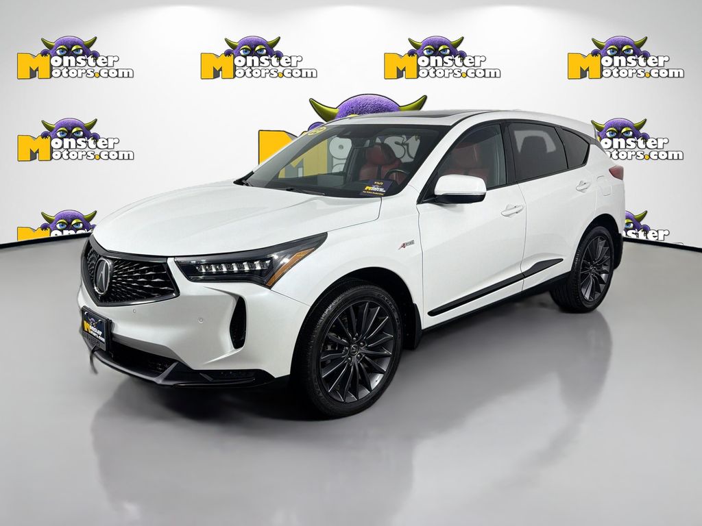 White 2022 Acura RDX SH-AWD with Advance and A-Spec Package SUV / Crossover All-Wheel Drive Automatic