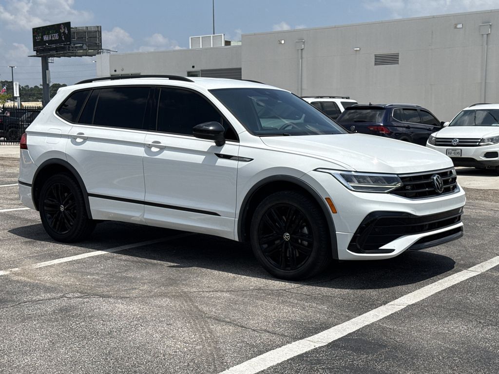 2022 Volkswagen Tiguan 2.0T SE R-Line Black White at DeMontrond Automotive Group