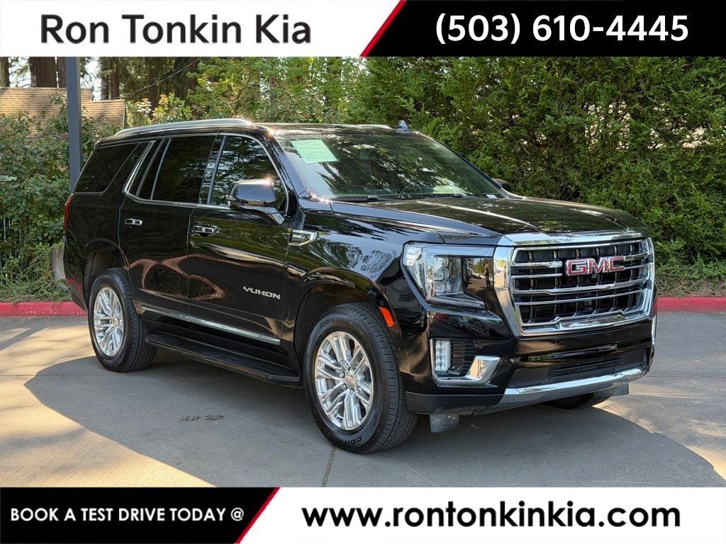 Black 2023 GMC Yukon SUV / Crossover Four-Wheel Drive 