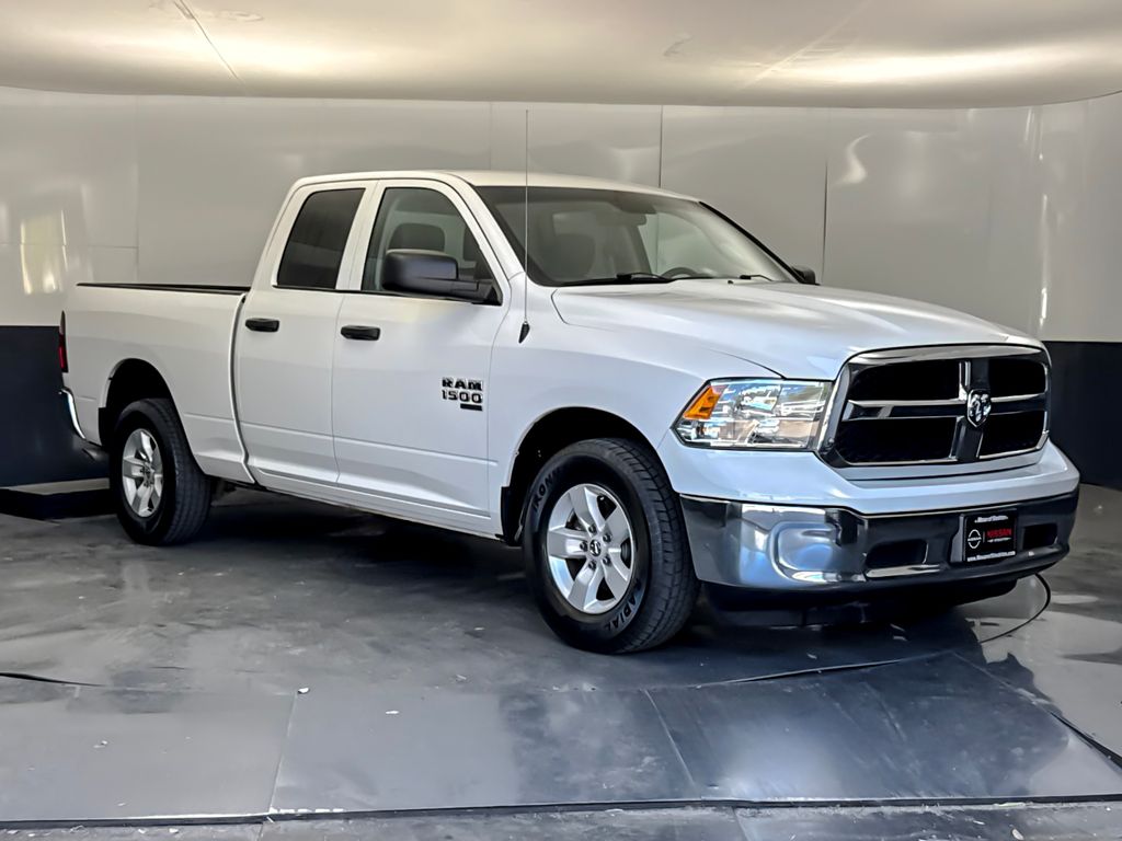 Bright White Clearcoat 2024 RAM 1500 Classic SLT Quad Cab RWD Pickup Truck 4X2 8-Speed Automatic