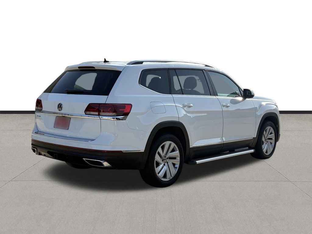 2021 Volkswagen Atlas SEL White at DeMontrond Mazda