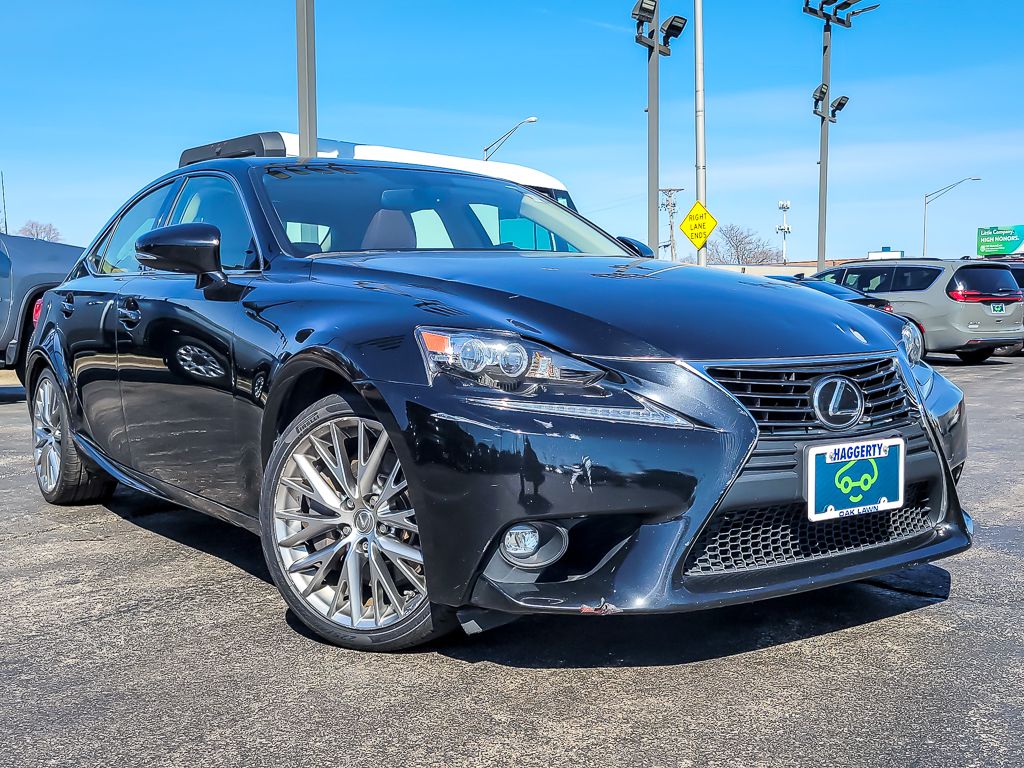 Black 2016 Lexus IS 300 AWD Sedan All-Wheel Drive 6-Speed Automatic