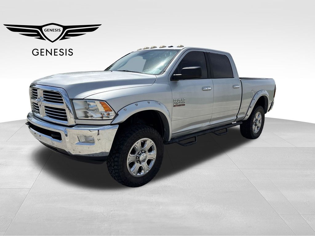 Bright Silver Clearcoat Metallic 2014 RAM 2500 Lone Star Crew Cab 4WD Pickup Truck Four-Wheel Drive 6-Speed Automatic
