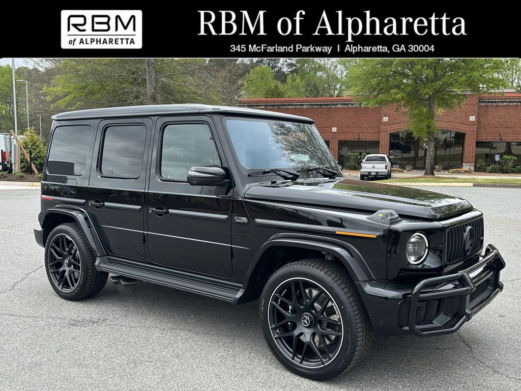 Black 2026 Mercedes-Benz G-Class AMG G 63 4MATIC SUV / Crossover All-Wheel Drive 9-Speed Automatic