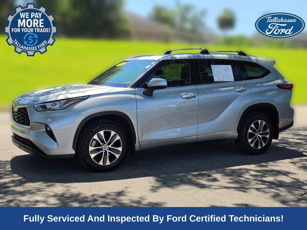 Celestial Silver Metallic 2020 Toyota Highlander SUV / Crossover All-Wheel Drive 8-Speed Automatic