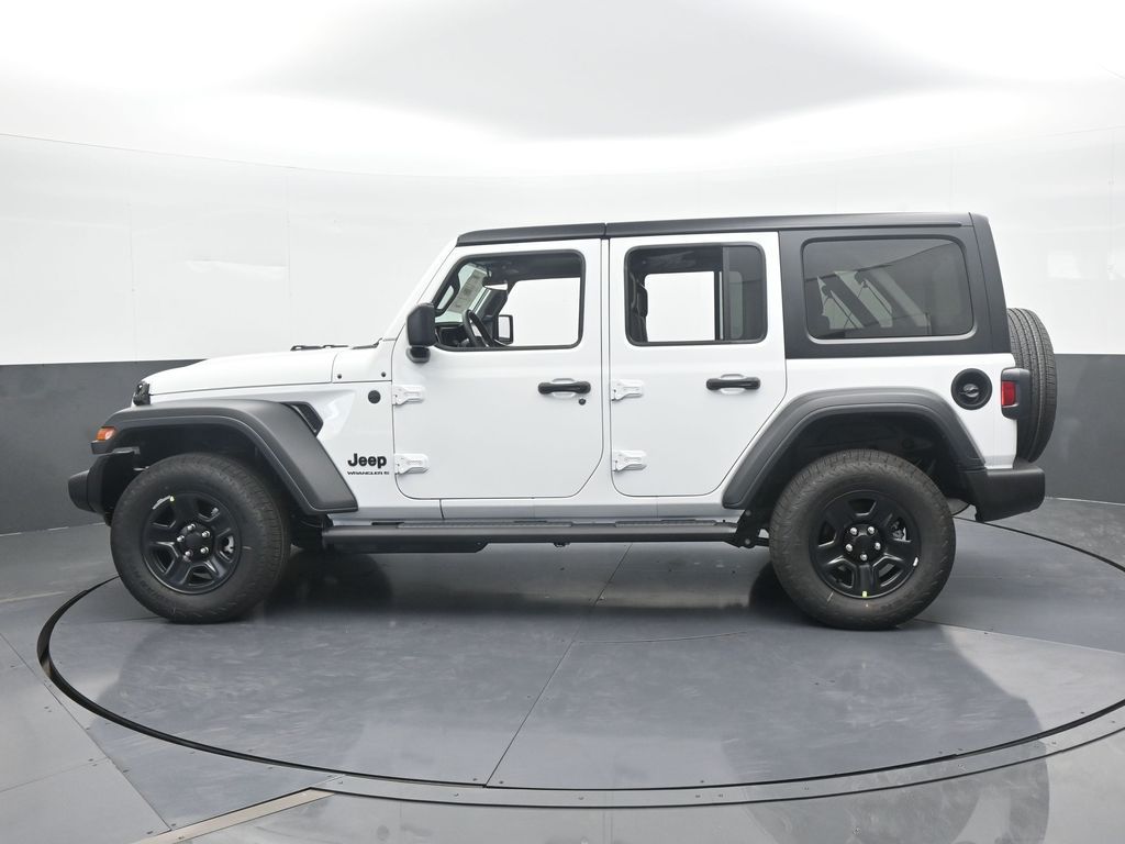New 2026 Bright White Clearcoat Jeep Sport image 3