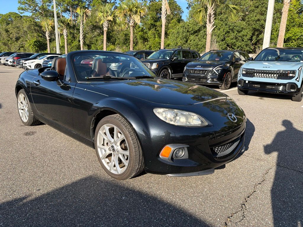 Jet Black 2015 Mazda MX-5 Miata Convertible Rear-Wheel Drive 6-Speed Automatic