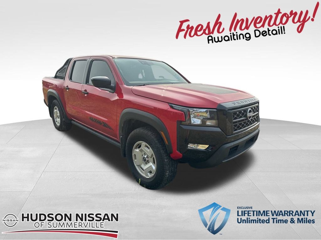 2024 Red Alert Nissan Frontier SV 4X4 Truck