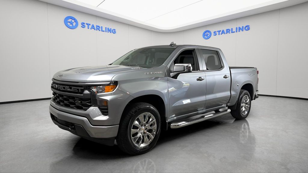 Sterling Gray Metallic 2026 Chevrolet Silverado 1500 Pickup Truck 4X2 8-Speed Automatic