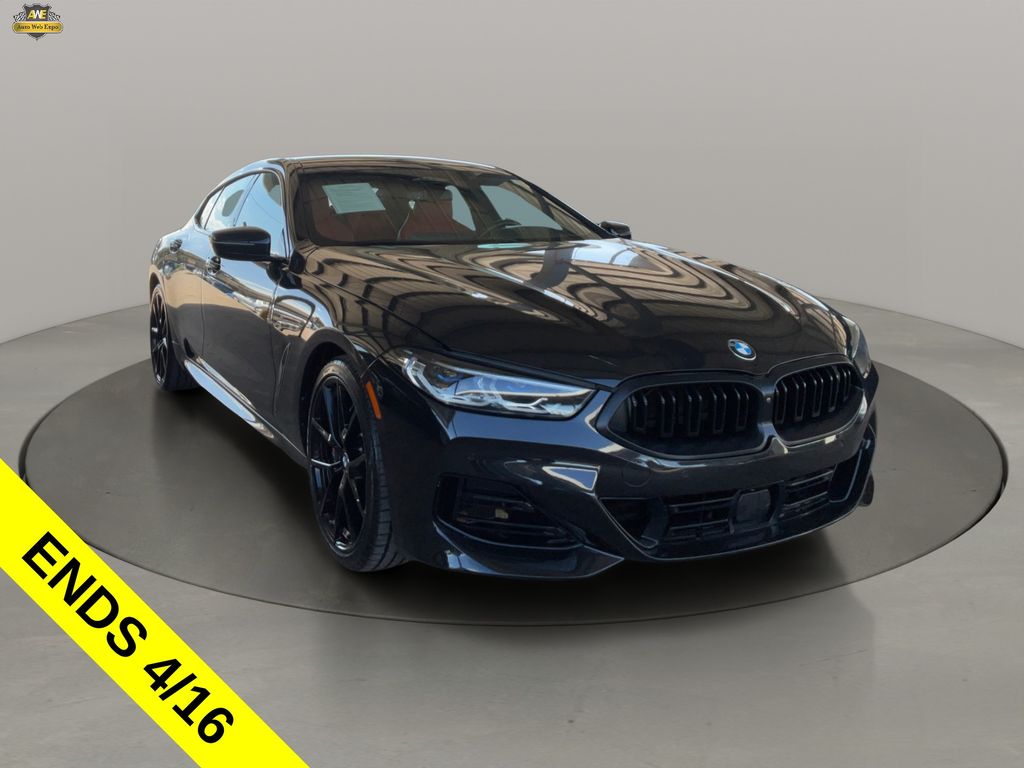 Black Sapphire Metallic 2025 BMW 8 Series 840i Gran Coupe RWD Coupe Rear-Wheel Drive 8-Speed Automatic
