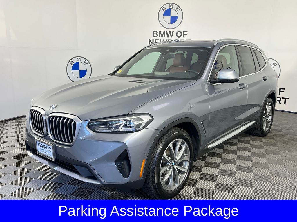 2023 BMW X3 sDrive30i Skyscraper Gray Metallic - Grieco Acura - Image 3