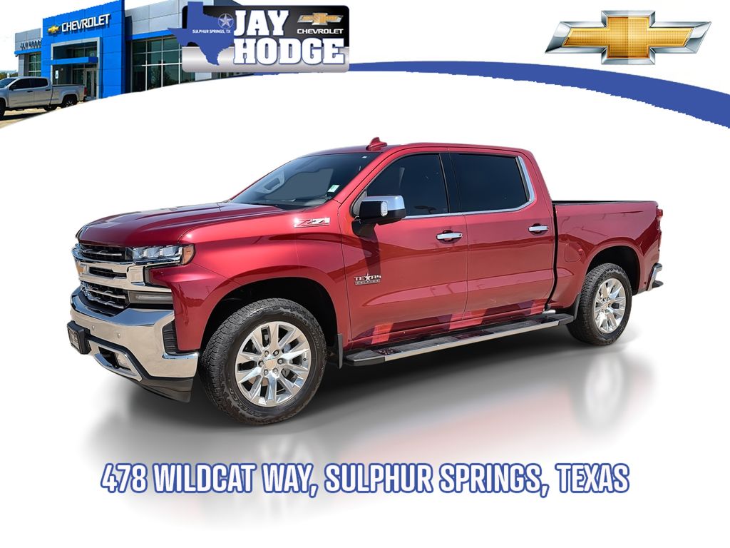 Cajun Red Tintcoat 2019 Chevrolet Silverado 1500 Pickup Truck Four-Wheel Drive 8-Speed Automatic