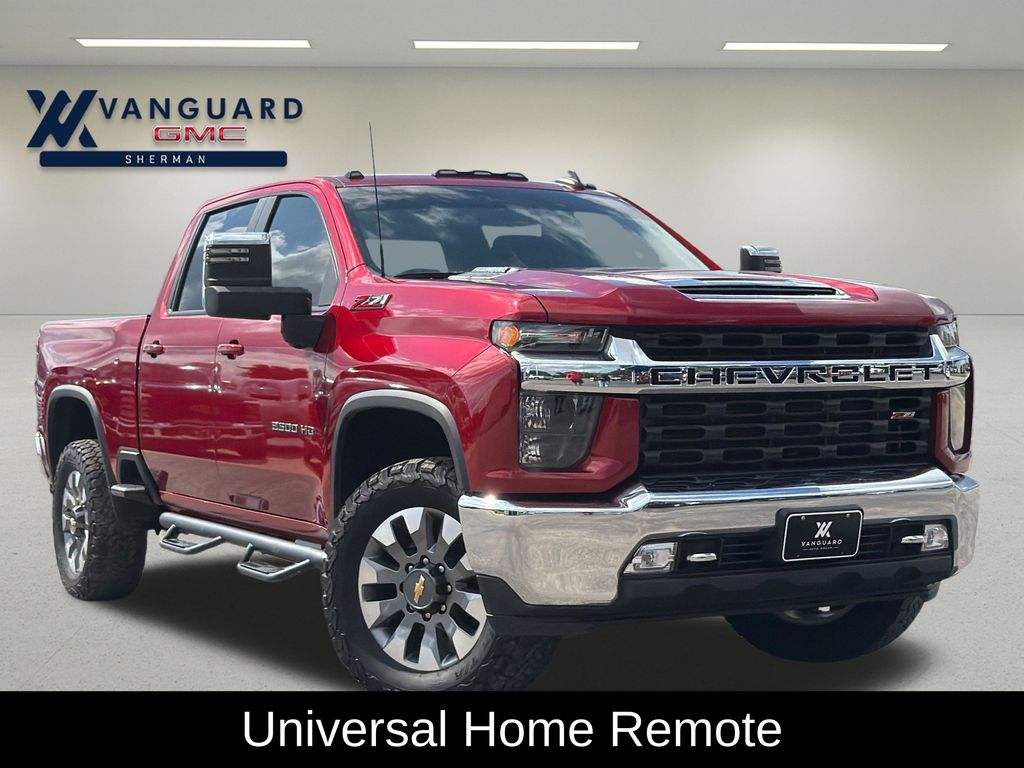 Cherry Red Tintcoat 2022 Chevrolet Silverado 2500HD LT Crew Cab 4WD Pickup Truck Four-Wheel Drive Automatic