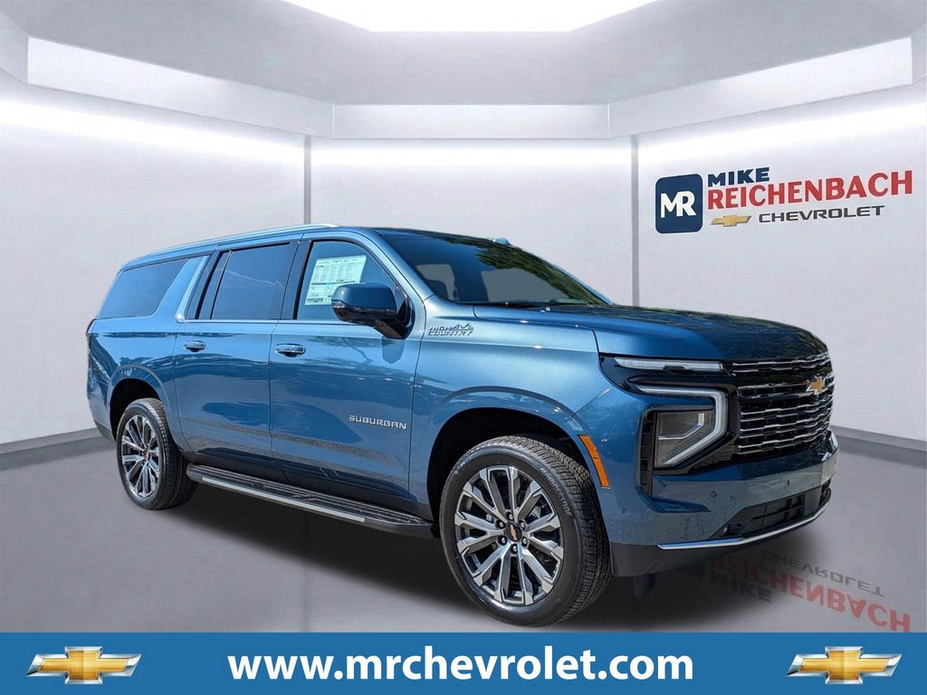 Lakeshore Blue Metallic 2026 Chevrolet Suburban SUV / Crossover Four-Wheel Drive