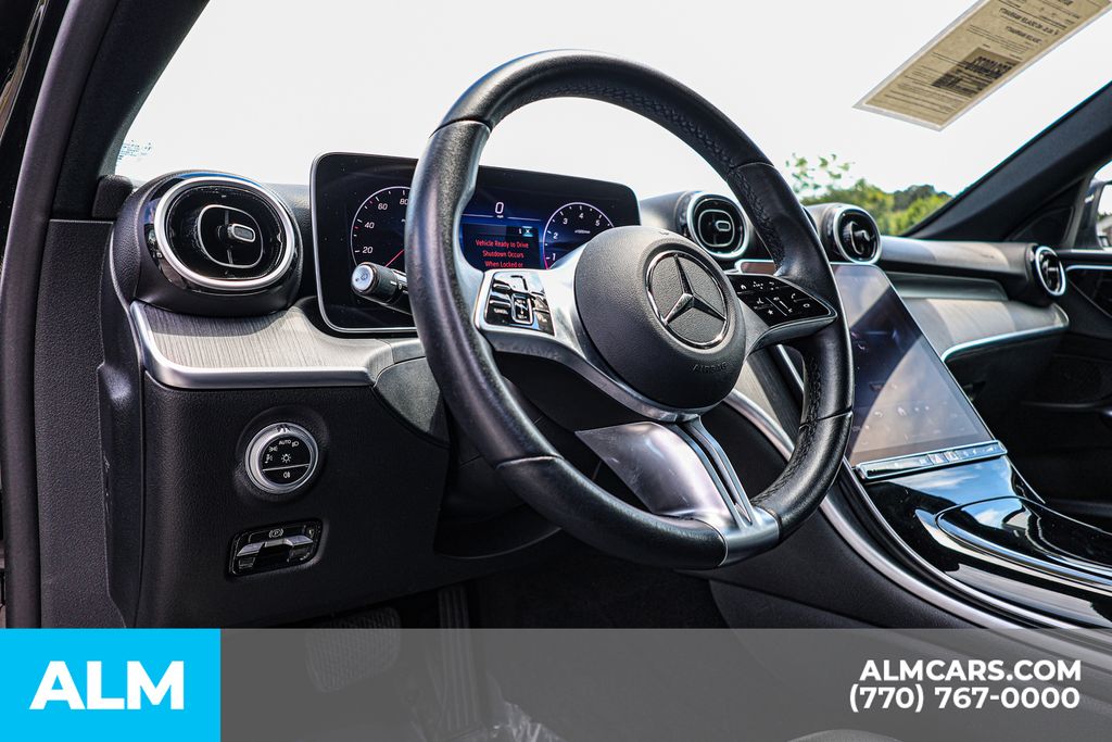 Used 2025 Black Mercedes-Benz C 300 image 25