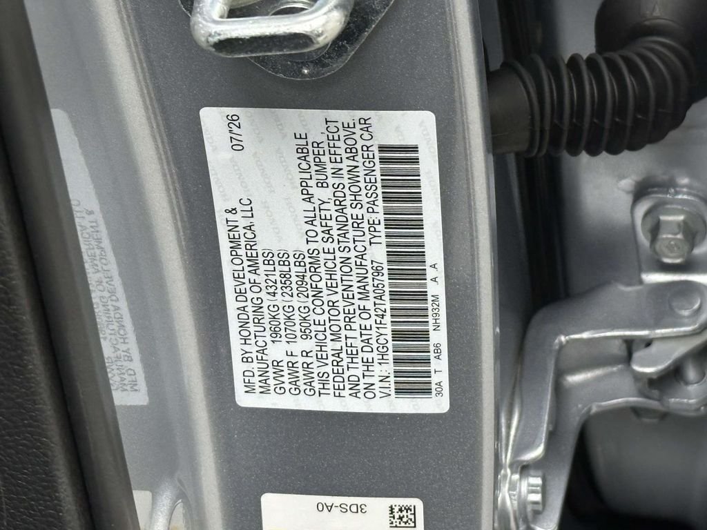 New 2026 Honda Accord Sedan Sedan