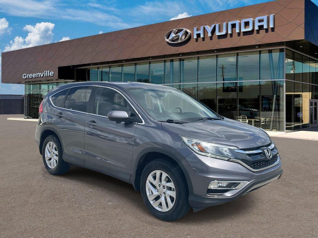 Alabaster Silver Metallic 2016 Honda CR-V EX AWD SUV / Crossover All-Wheel Drive Continuously Variable Transmission