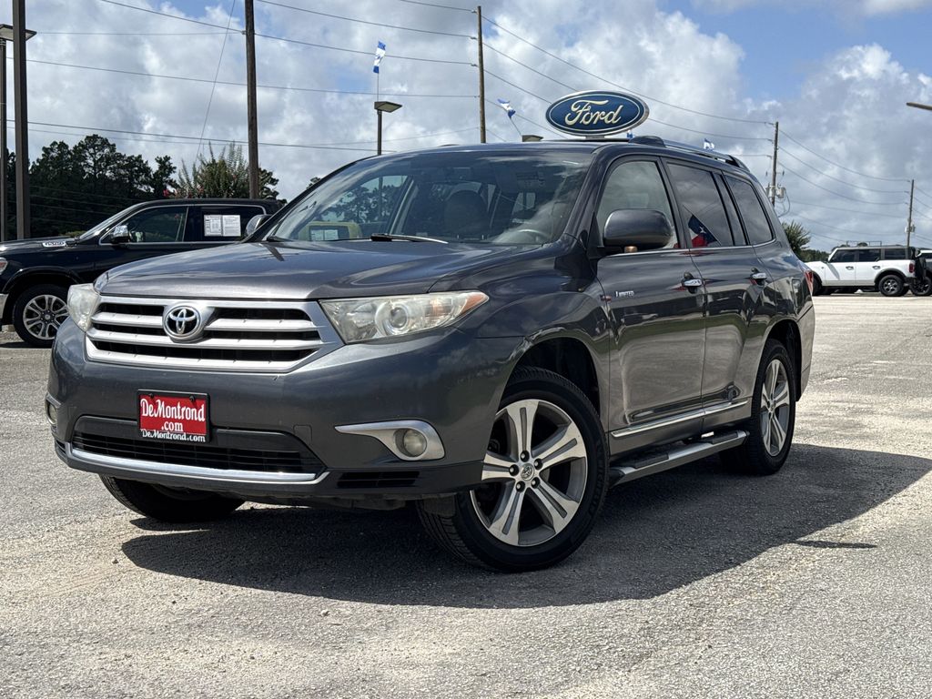 2013 Toyota Highlander Limited Gray at DeMontrond Mazda