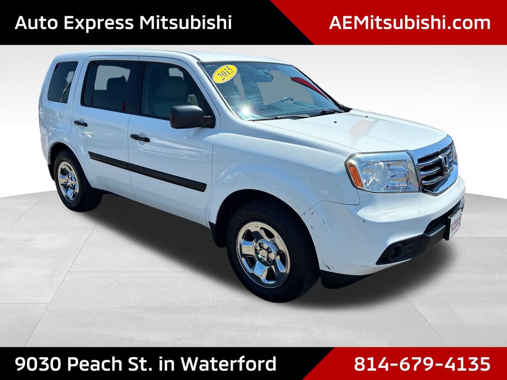 Taffeta White 2015 Honda Pilot SUV / Crossover Four-Wheel Drive 5-Speed Automatic