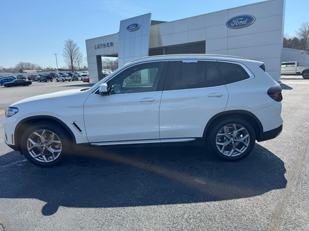 2023 BMW X3 xDrive30i White at Klick Lewis Buick Chevrolet