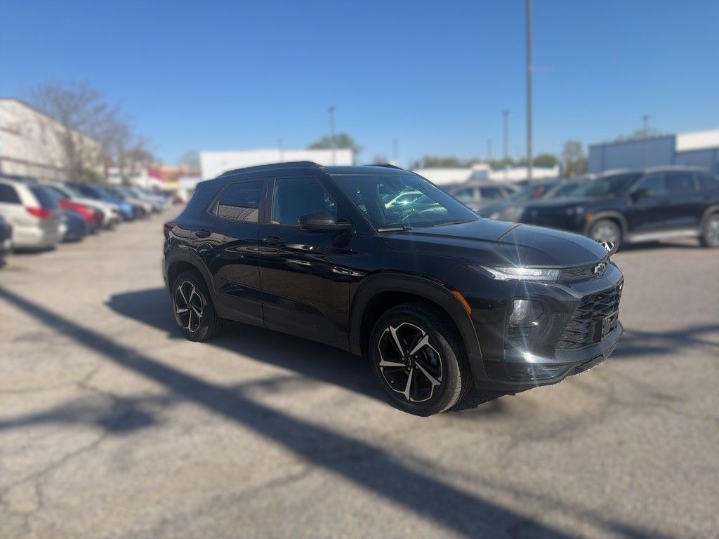 Black Metallic 2023 Chevrolet Trailblazer RS AWD SUV / Crossover Four-Wheel Drive 9-Speed Automatic