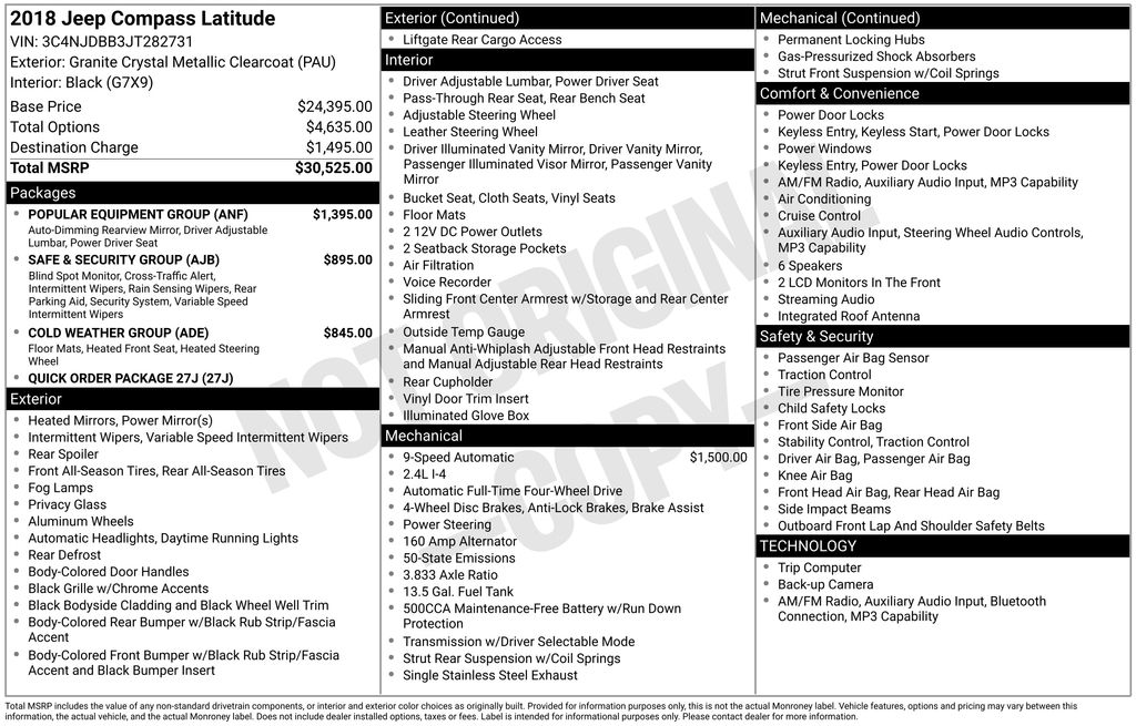 Used 2018 Gray Jeep Latitude image 6