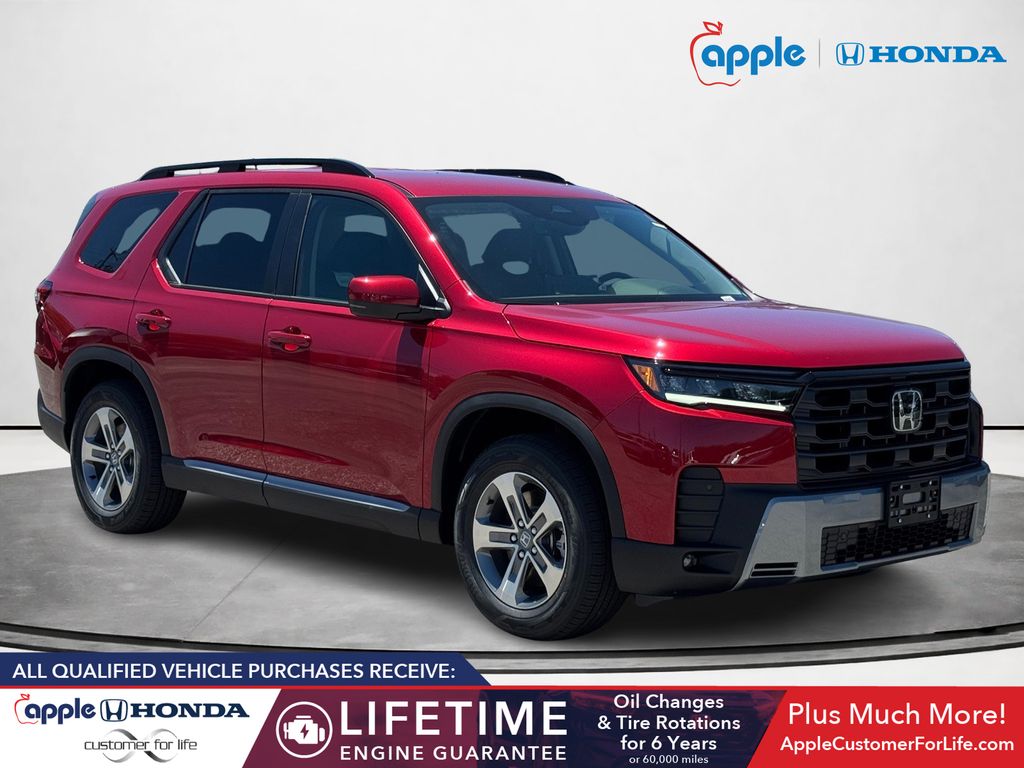 Radiant Red 2026 Honda Pilot SUV / Crossover Front-Wheel Drive Automatic