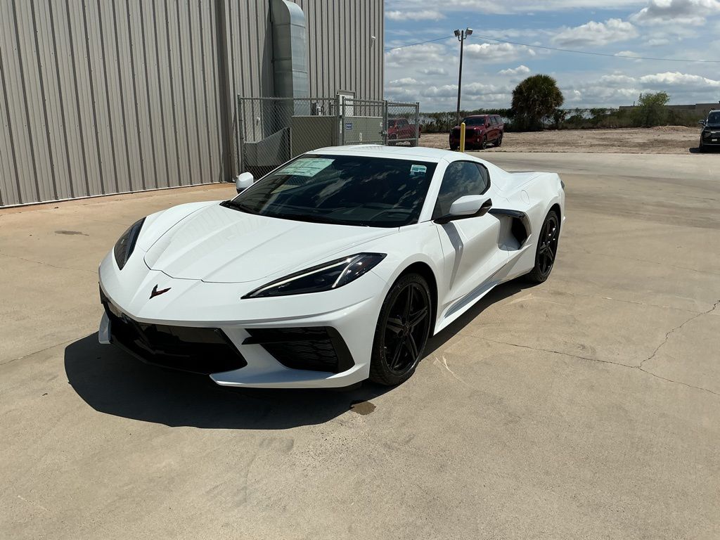 Arctic White 2026 Chevrolet Corvette Stingray 1LT Coupe RWD Coupe Rear-Wheel Drive 8-Speed Dual Clutch