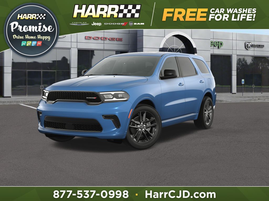 Blue (Frostbite Pearlcoat) 2024 Dodge Durango SUV / Crossover All-Wheel Drive 8-Speed Automatic