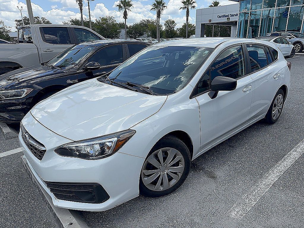 Crystal White Pearl 2023 Subaru Impreza Wagon All-Wheel Drive Continuously Variable Transmission