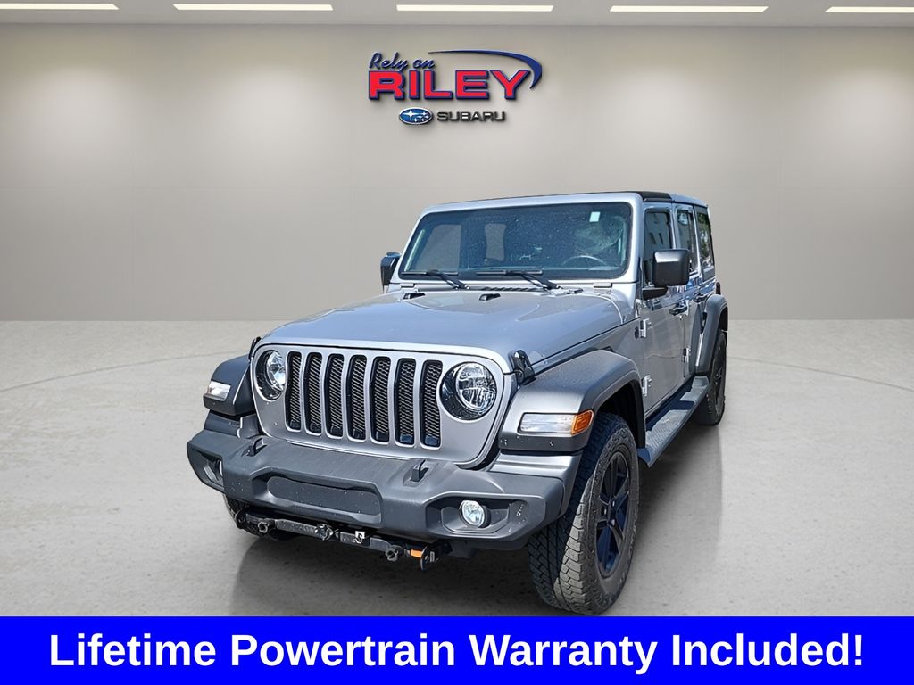 Billet Silver Metallic Clearcoat 2021 Jeep Wrangler SUV / Crossover Four-Wheel Drive 8-Speed Automatic
