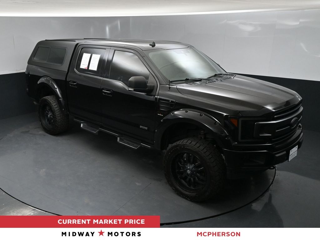 Black Metallic 2020 Ford F-150 Pickup Truck Four-Wheel Drive Automatic