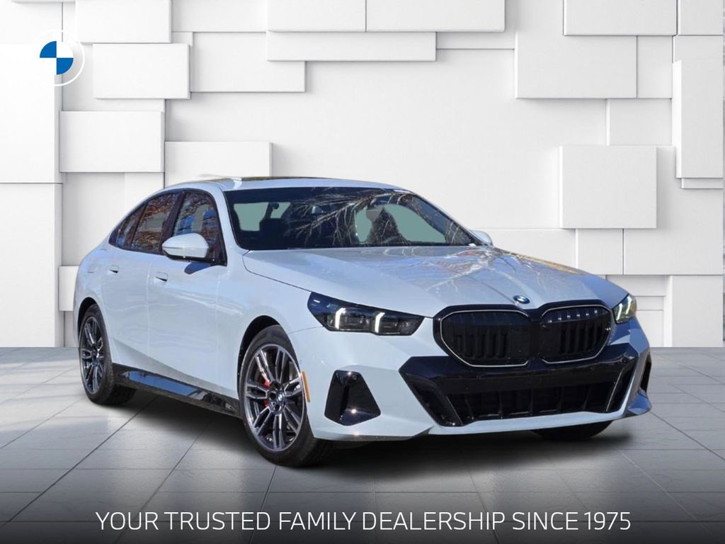 Gray (Brooklyn Grey Metallic) 2026 BMW 5 Series Sedan All-Wheel Drive 8-Speed Automatic